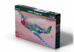 Mistercraft C050 1/72 P-51 B-7 (Shangri La) Savaş Uçağı Demonte Plastik Maketi