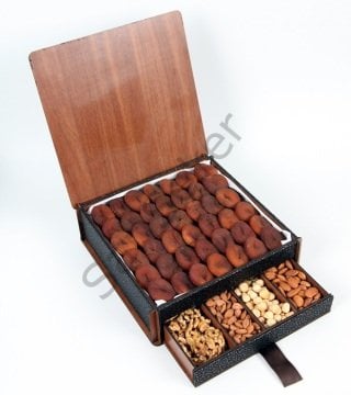 Gün Kurusu Özel Ahşap Kutu 1800 Gr.