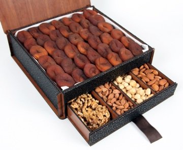 Gün Kurusu Özel Ahşap Kutu 1800 Gr.