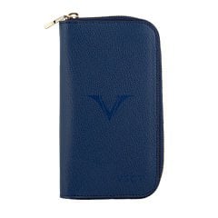 VSCT Deri Kalem Kılıfı 3'lü Mavi 62x50x190 mm