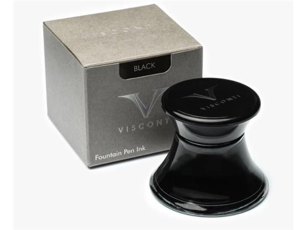 Glass Inkwell Black 50ml