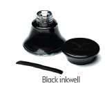 Glass Inkwell Black 50ml