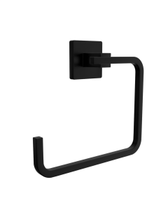 Dark Serisi Siyah Paslanmaz Duvara Monte Banyo Mutfak Kare Havluluk