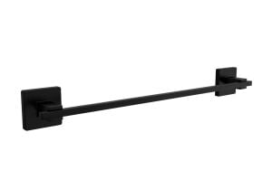 Dark Serisi Siyah Paslanmaz Duvara Monte Banyo Mutfak Uzun Havluluk