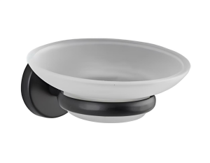 Yapışkanlı Siyah Banyo Seti 4 Parça Açık Kağıtlık Solo Havluluk Diş Fırçalık Sabunluk