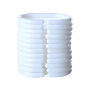 Banyo Perdesi 2x120x200 Çift Kanat Duş Perdesi Halka Hediyeli Duşakabin Perdesi 7359