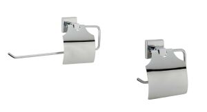 Yapışkanlı Banyo Seti 2 Parça Solo Havluluk Ve Kapaklı Kağıtlık