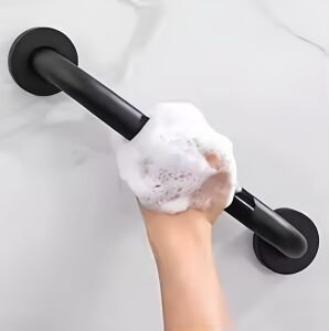 Yaşlı Ve Bedensel Engelli Tutunma Barı,Küvet Tutamağı Paslanmaz Siyah Banyo Tutamağı 32Q 50cm