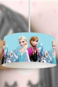 Zethome Elsa Avize ve Çift Taraflı Çocuk Nevresim Takımı 160x220 cm Set