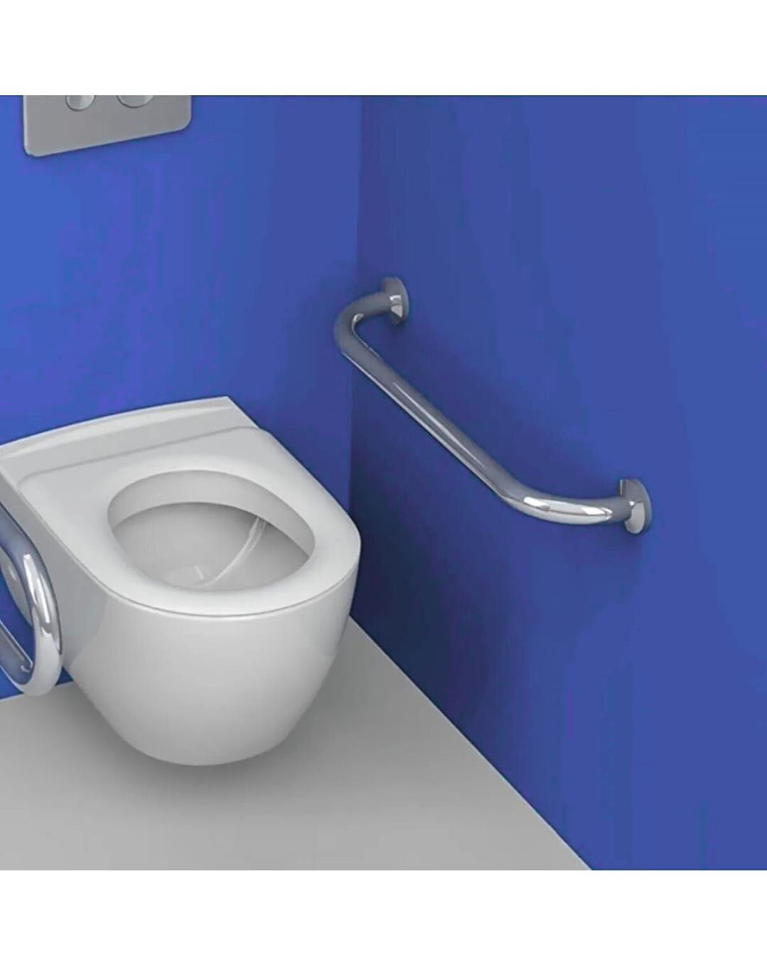 Yaşlı Ve Bedensel Engelli Tutunma Barı,Küvet Tutamağı Paslanmaz Krom Kalın Banyo Tutamağı 32Q 60cm