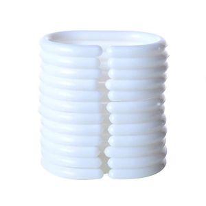 Banyo Perdesi 2x110x200 Çift Kanat Duş Perdesi Halka Hediyeli Duşakabin Perdesi 4246