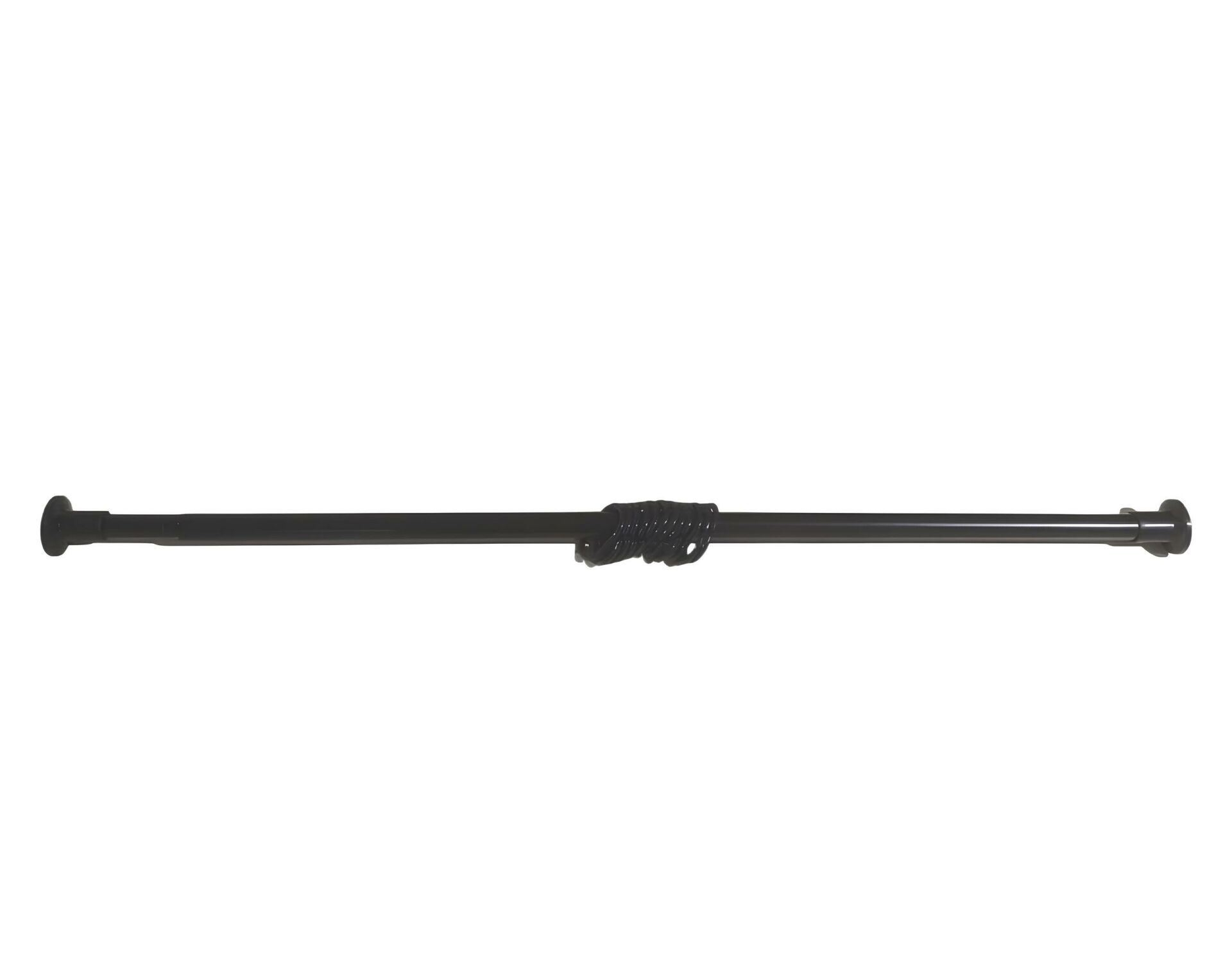 Zethome Banyo Perde Borusu 90cm-130cm Siyah Duş Perde Borusu Perde Askısı Duş Borusu Metal