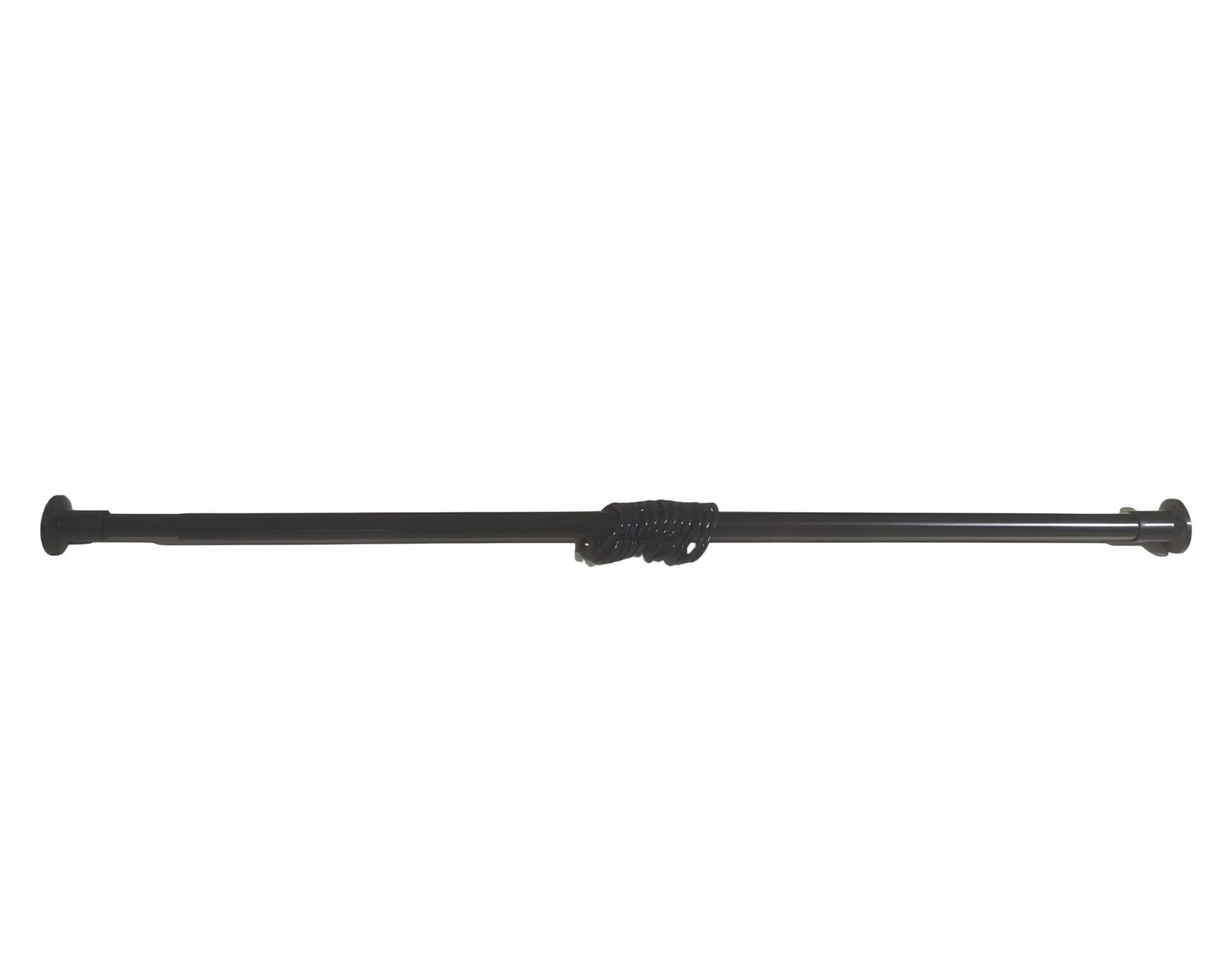 Zethome Banyo Perde Borusu 120cm-200cm Siyah Duş Perde Borusu Perde Askısı Duş Borusu Metal