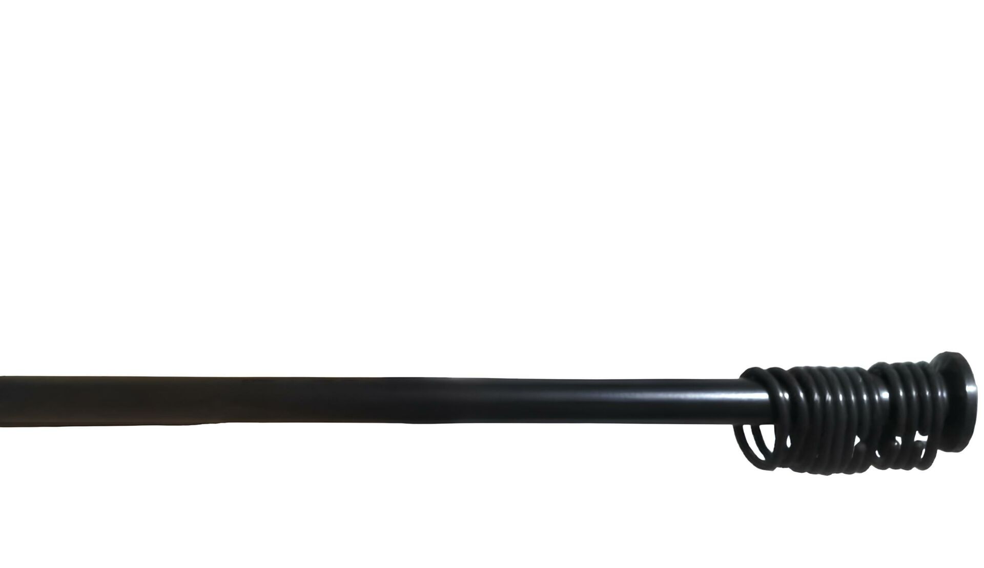 Zethome Banyo Perde Borusu 120cm-200cm Siyah Duş Perde Borusu Perde Askısı Duş Borusu Metal