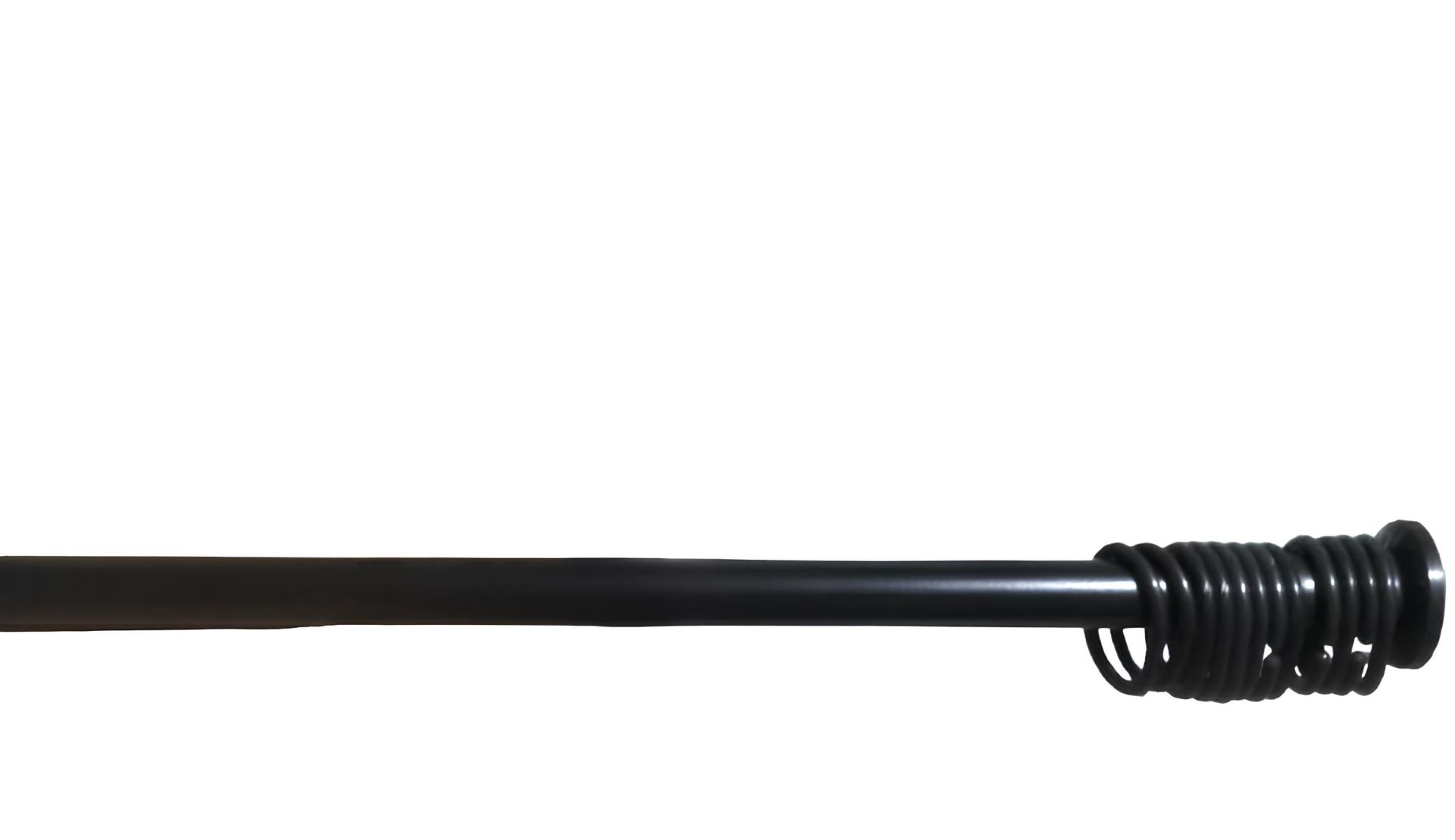 Zethome Banyo Perde Borusu 120cm-200cm Siyah Duş Perde Borusu Perde Askısı Duş Borusu Metal