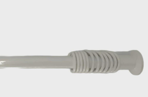 Zethome Banyo Perde Borusu 120cm-200cm Beyaz Duş Perde Borusu Perde Askısı Duş Borusu Metal