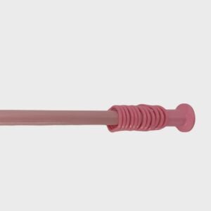 Zethome Banyo Perde Borusu 120cm-200cm Pembe Duş Perde Borusu Perde Askısı Duş Borusu Metal