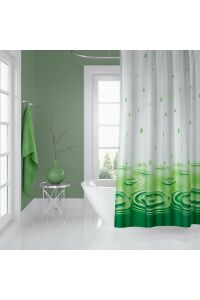 Banyo Duş Perdesi 5020 120x200 Perde Borusu Askı Aparatı 90x130 Hediyeli