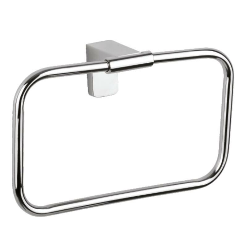 F1 Serisi Krom Paslanmaz Duvara Monte Kare Havluluk