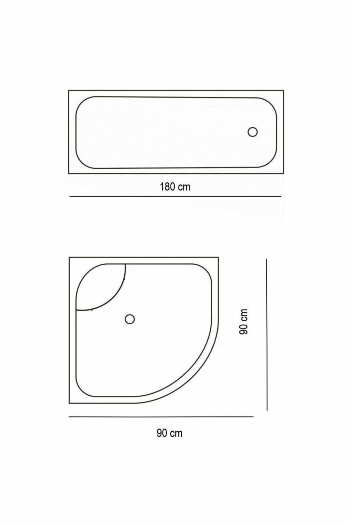 Banyo Perdesi Karma 2x110x200, Perde Borusu Askı Aparatı Köşe Boru Beyaz Hediyeli, Duş Perdesi Seti