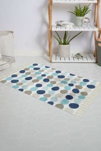 Banyo Halısı Dijital Baskılı Banyo Paspası 50x80 Polyester Kaymaz Tabanlı Duş Paspası 5706