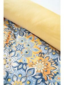 Çift Kişilik Nevresim Takımı Pamuklu Desenli Mandala 200x215 cm