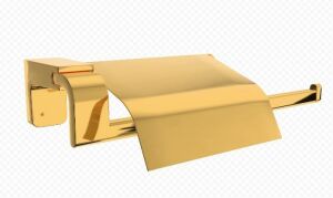 Zethome F 1 Serisi Paslanmaz Duvara Monte Havluluk-Kağıtlık-Sabunluk- Seti Gold