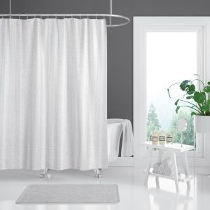 Banyo Perdesi 1x120x200 Tek Kanat Duş Perdesi Halka Hediyeli 3182
