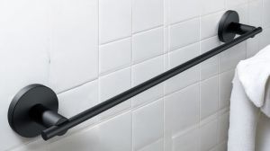 Nero Siyah Paslanmaz Duvara Monte Uzun Havluluk