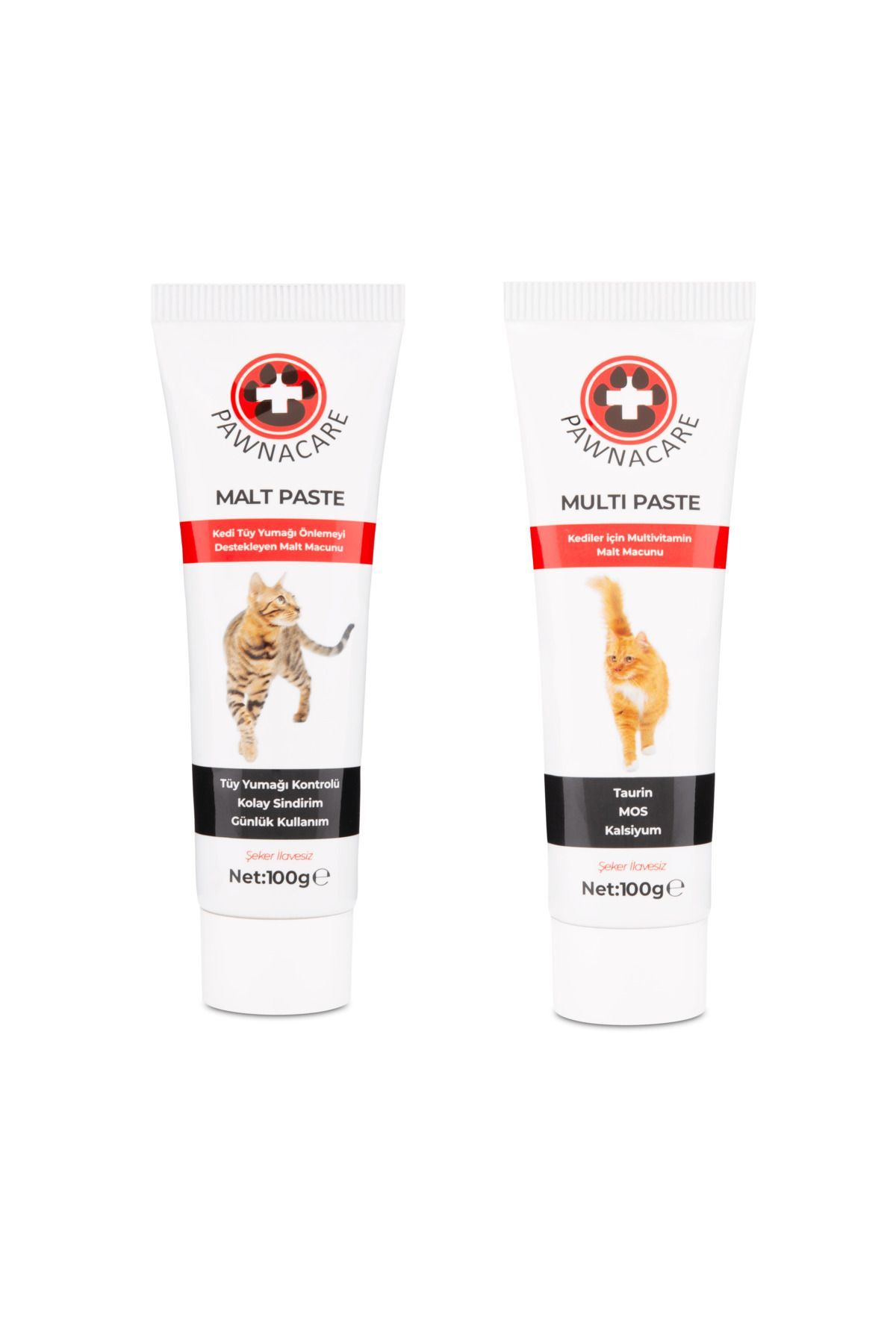 Kedi Bağışık Sistemi güçlendirici Multi Paste & Malte Paste 2'li Set