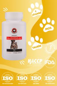 Immune C Kedi Ve Köpekler Için Bağışıklık Sistemini Destekleyici Tablet 75 Tablet