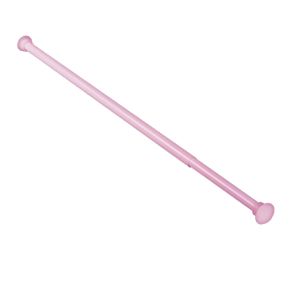 Zethome Banyo Duş Perdesi 7359 180x200 Perde Borusu Askı Aparatı Pembe 160x260 Hediyeli