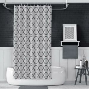 Banyo Perdesi 1x100x200 Tek Kanat Duş Perdesi Halka Hediyeli Duşakabin Perdesi 2111