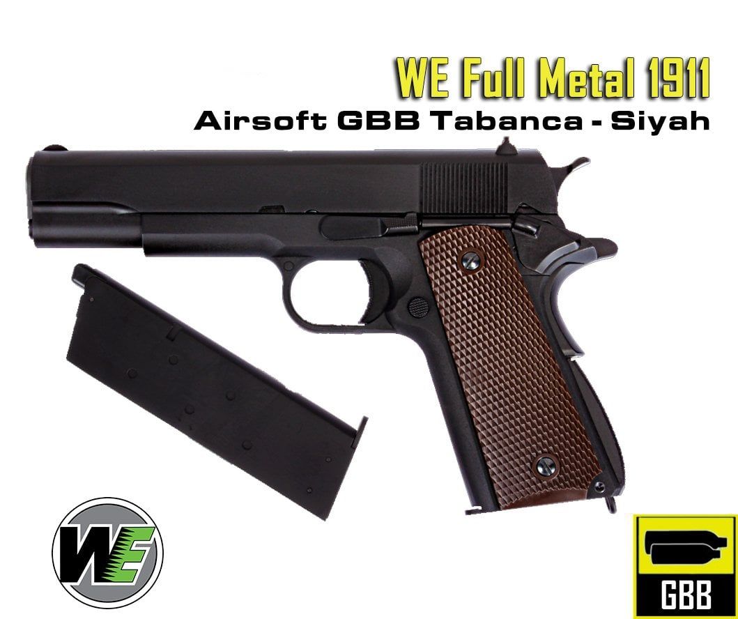 WE COLT 1911 Black Gen 2 Full Metal GBB