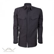 VAV Uzun Kol Gömlek Tactek-01 Siyah XL