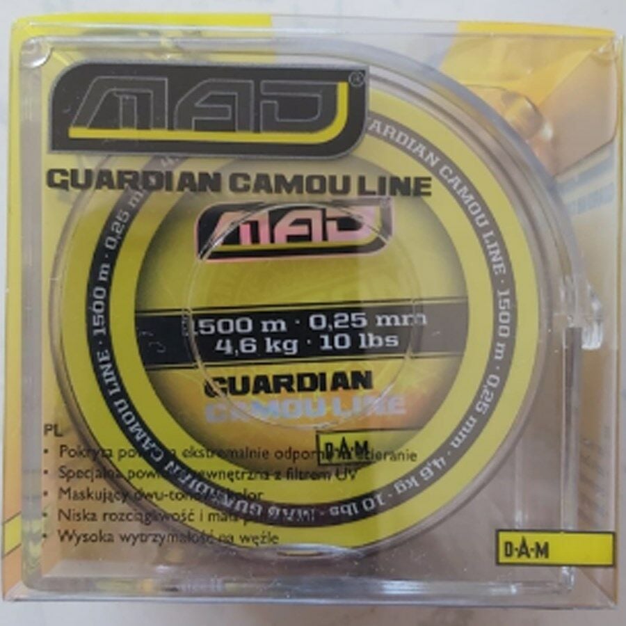 DAM Mad Guardian Camou 1500m 0,25mm Misina