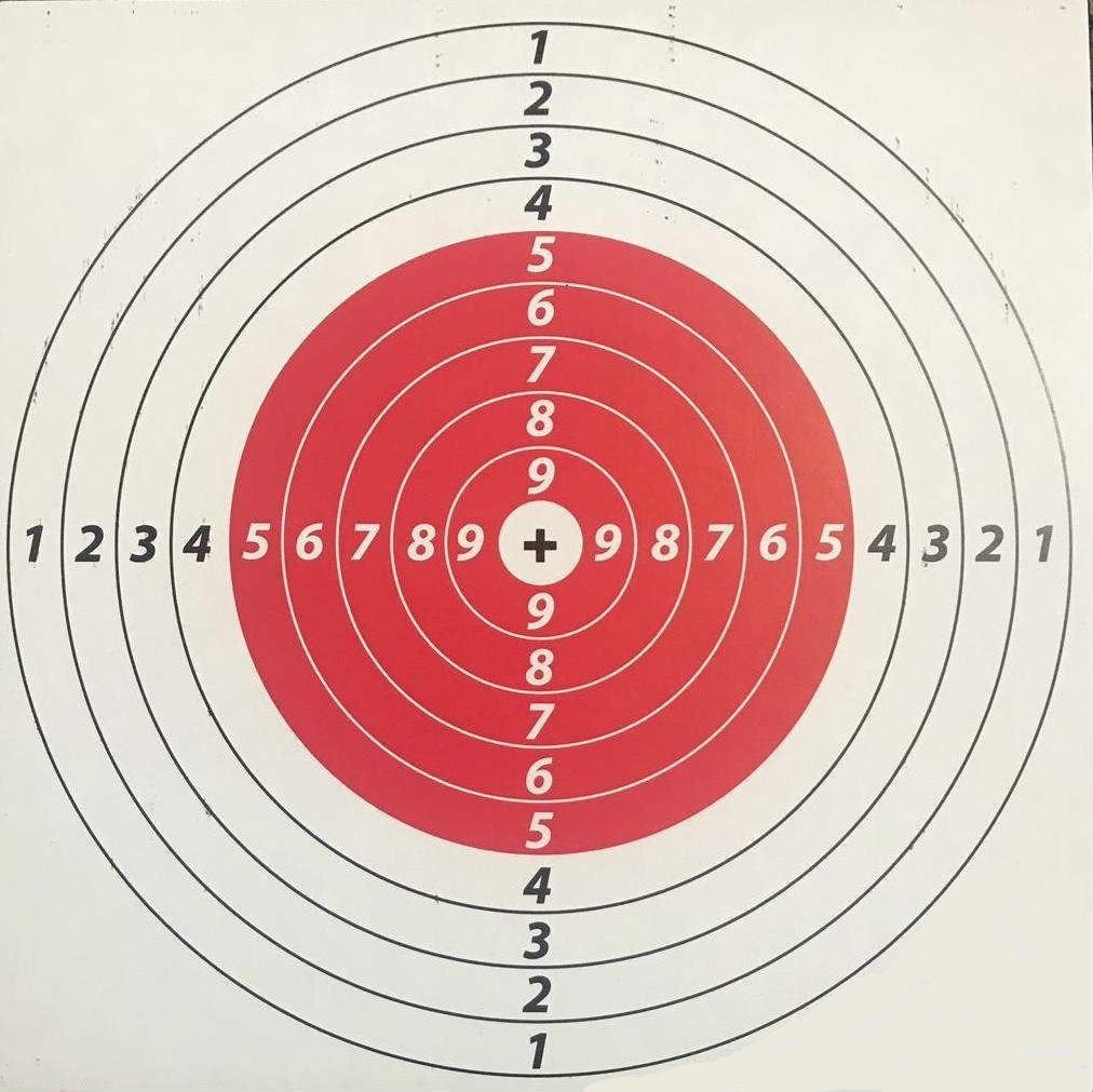 Tekli Hedef Kağıdı 14x14