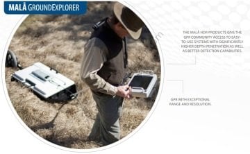 Mala GPR Ground Explorer GX450/160/80 HDR Solution