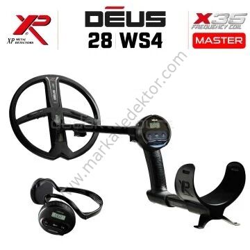 Deus Dedektör - 28cm X35 Başlık, WS4 Kulaklık