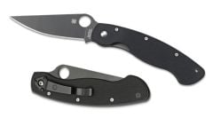 SPYDERCO MILITARY G-10 SIYAH CAKI