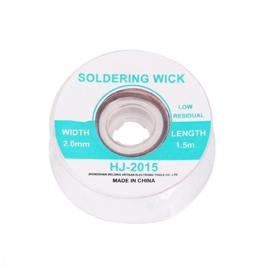 Soldering Wick Lehim Temizleme / Lehim Alma Teli 2.0mm-1.5metre