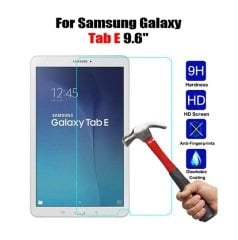 Samsung Galaxy Tab E 9.6'' SM-T561 T562 Temperli 9H Kırılmaz Cam - Ekran Koruyucu