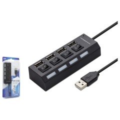 Hadron HDX7008(102) Hub USB 2.0 4 Port Anahtarlı