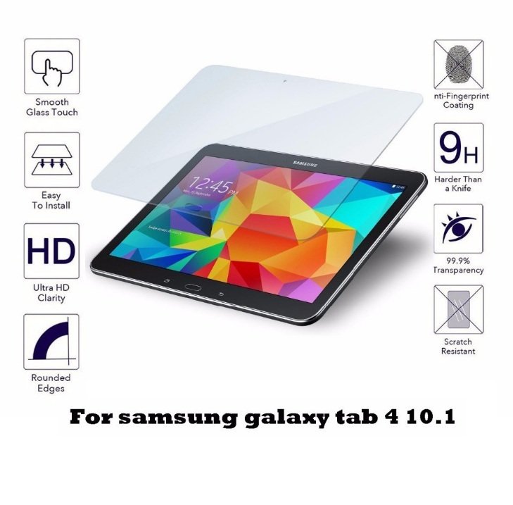 Samsung Galaxy Tab 3 10.1''  GT-P5200 Temperli 9H Kırılmaz Cam - Ekran Koruyucu