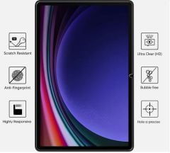 Samsung Galaxy Tab S9 SM-X710 X716 X718 Temperli 9H Kırılmaz Cam - Ekran Koruyucu