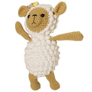 Çiçekli Sevimli Kuzu Amigurumi