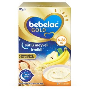 Bebelac Gold Sütlü Meyveli İrmikli 250 g