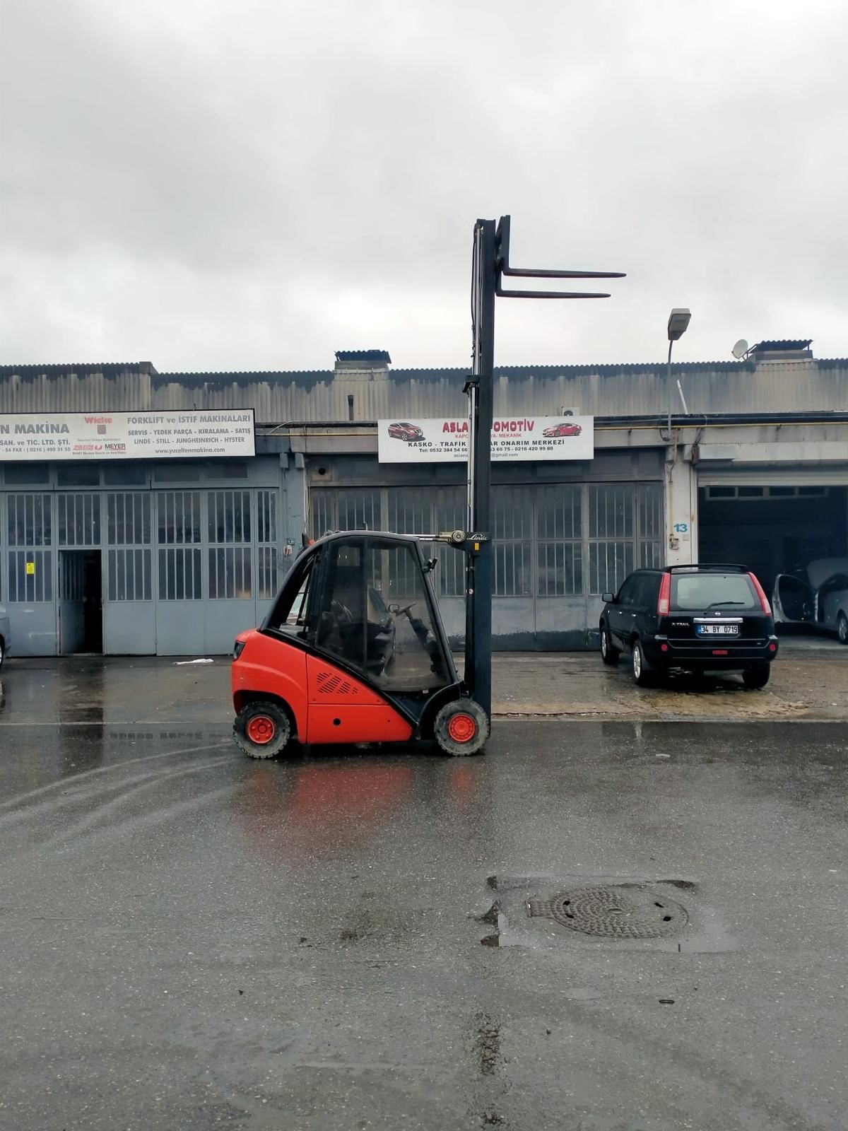 392 Serisi Linde H20D 2Ton Dizel 4.70mt Triplex Asansörlü