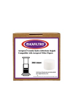 Kafiltro Aeropress Uyumlu Kağıt Filtre 360 Adet