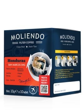 Moliendo Honduras San Marcos SHG Pratik Filtre Kahve 10x10 g